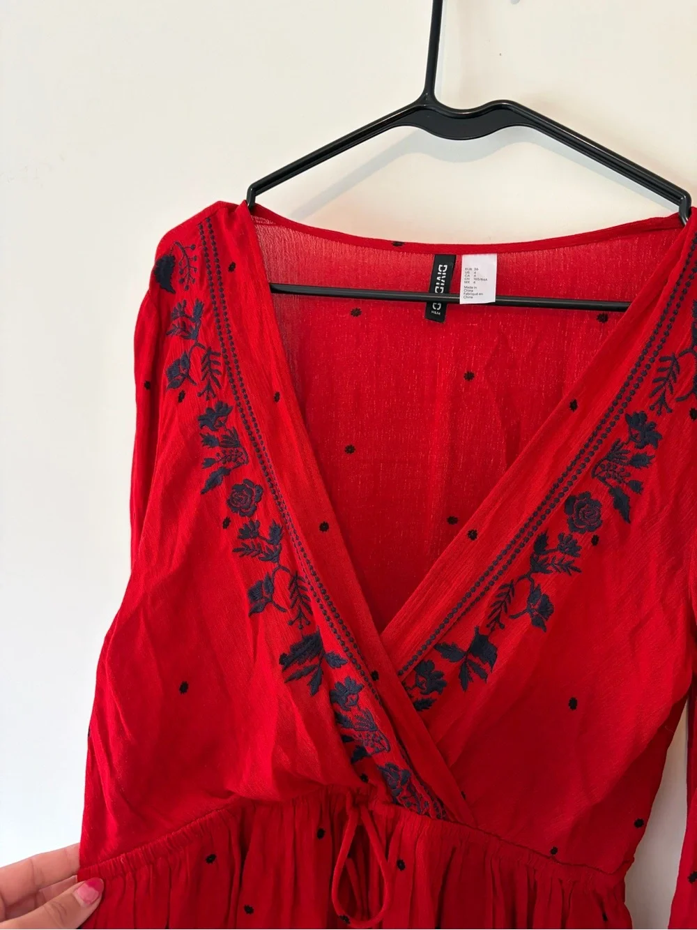 H&M deep wrap